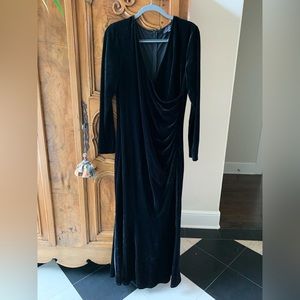 Eloquii velvet mermaid style maxi dress